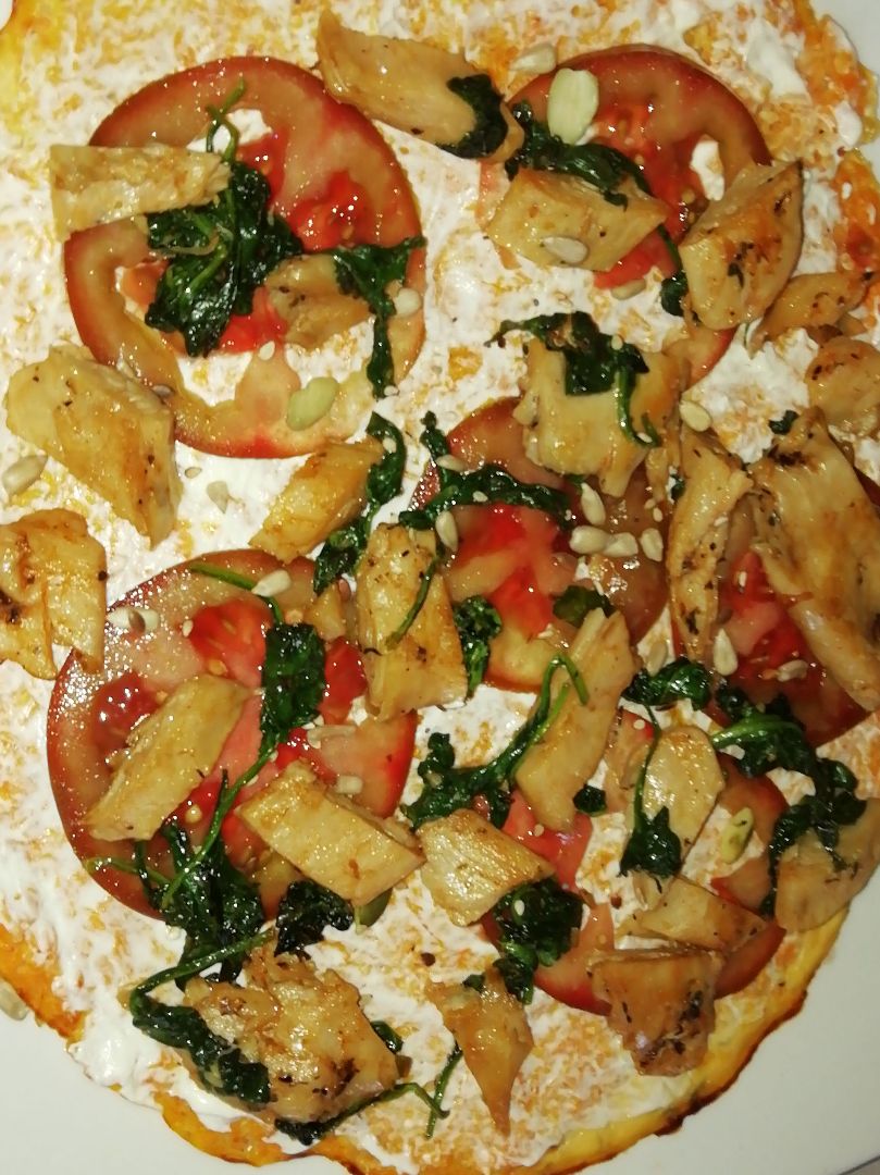 Pizza de calabaza