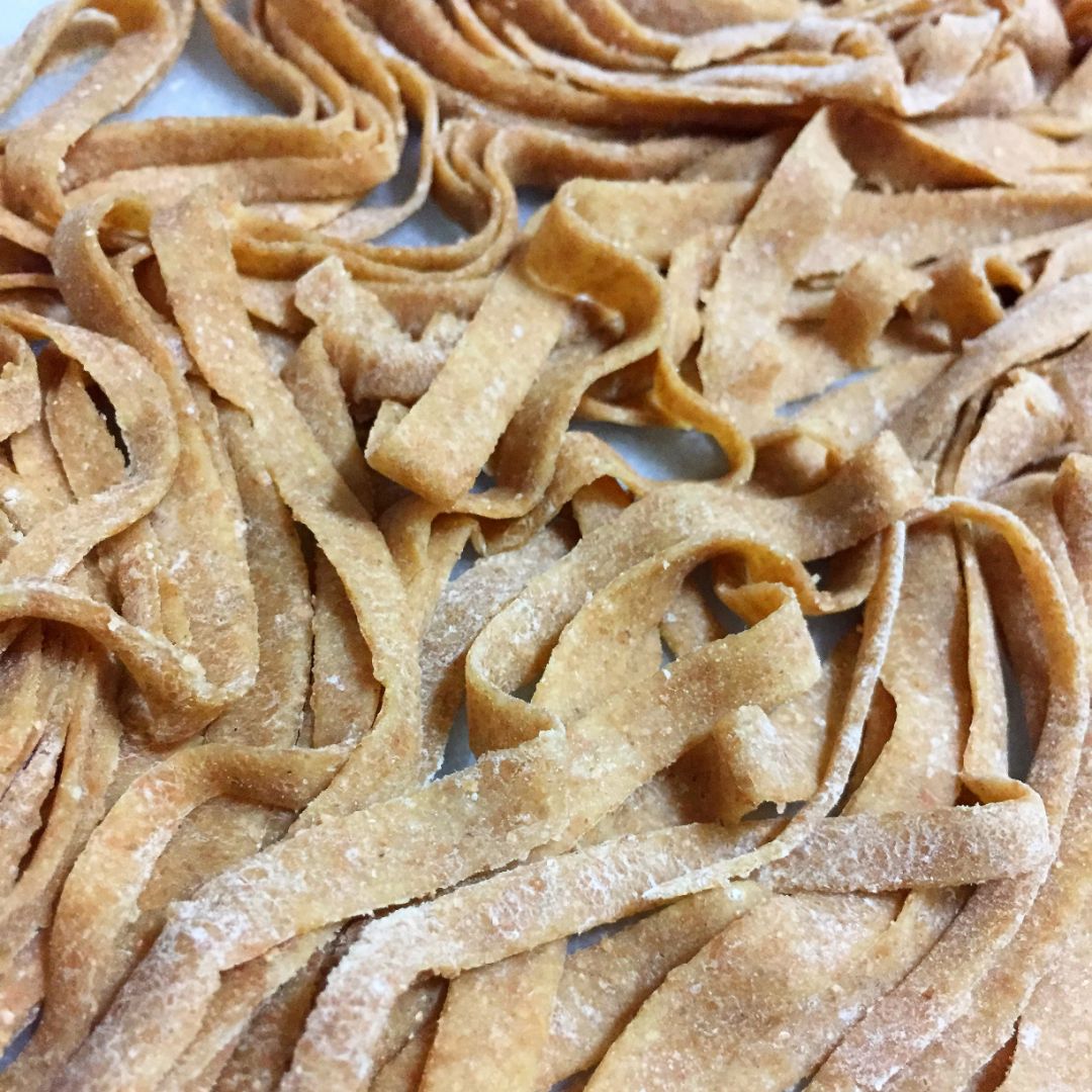 Pasta fresca al huevo 100% integral