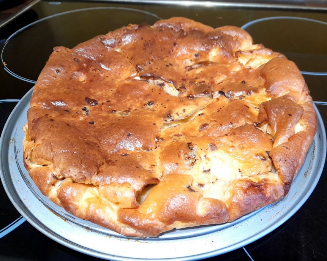 Tarta de mascarpone y manzana Tarta de mascarpone y manzana