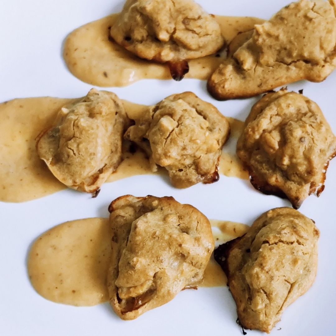 🍗Pollo con tempura de garbanzo y frutos secos🥜 🍗Pollo con tempura de garbanzo y frutos secos🥜