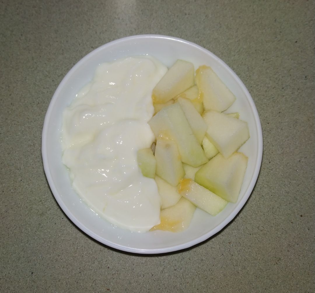 Melón con yogur Melón con yogur