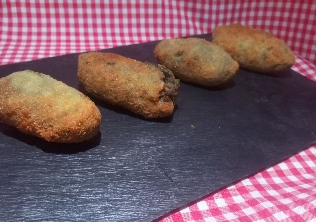 Croquetas de espinacas Croquetas de espinacas
