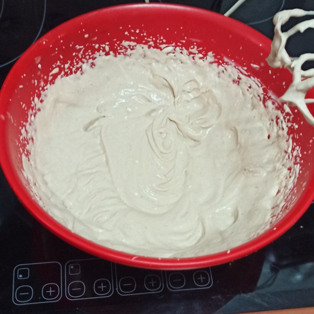 Brazo de gitano de tiramisú Paso 1 Brazo de gitano de tiramisú Paso 1