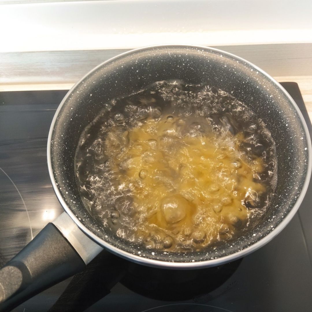 Pasta con setas y pollo Paso 5 Pasta con setas y pollo Paso 5