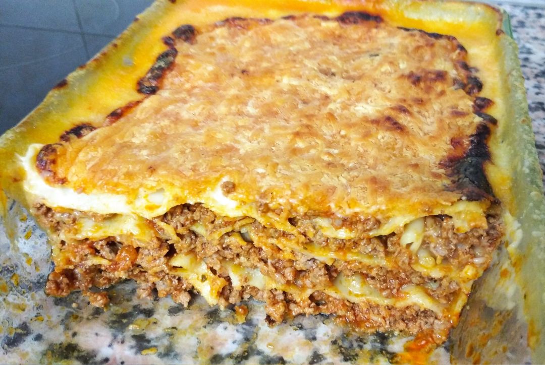 Lasaña de carne Lasaña de carne