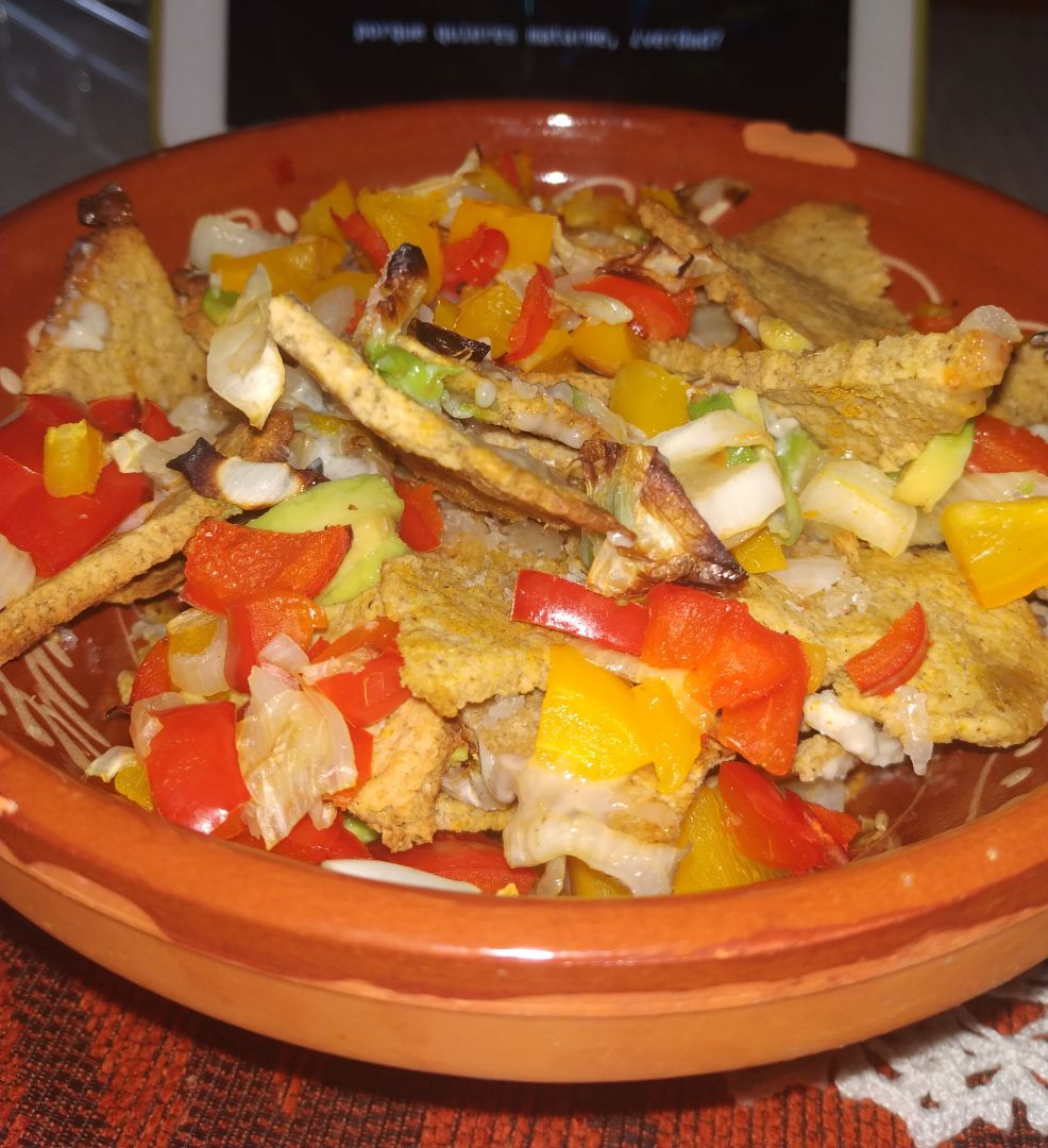 Nachos de Avena Nachos de Avena