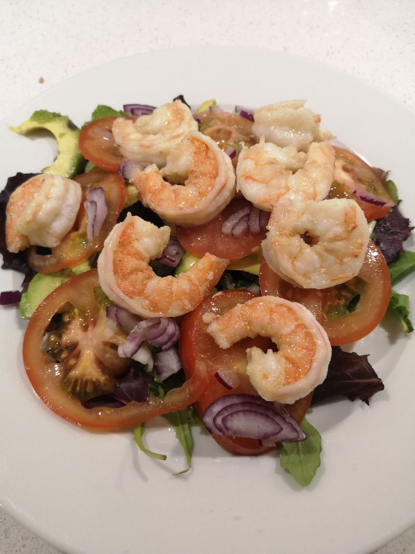 Ensalada de Gambas