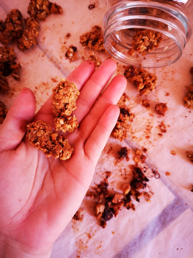 Granola casera 👩🏻🍳 Paso 3 Granola casera 👩🏻🍳 Paso 3