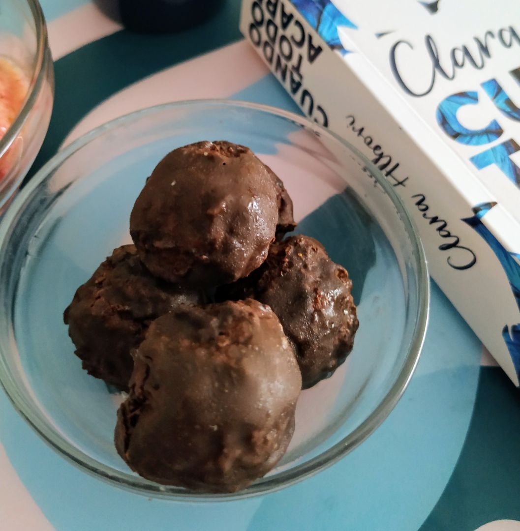 Bombonsitos de calabaza y crema de cacahuete Bombonsitos de calabaza y crema de cacahuete