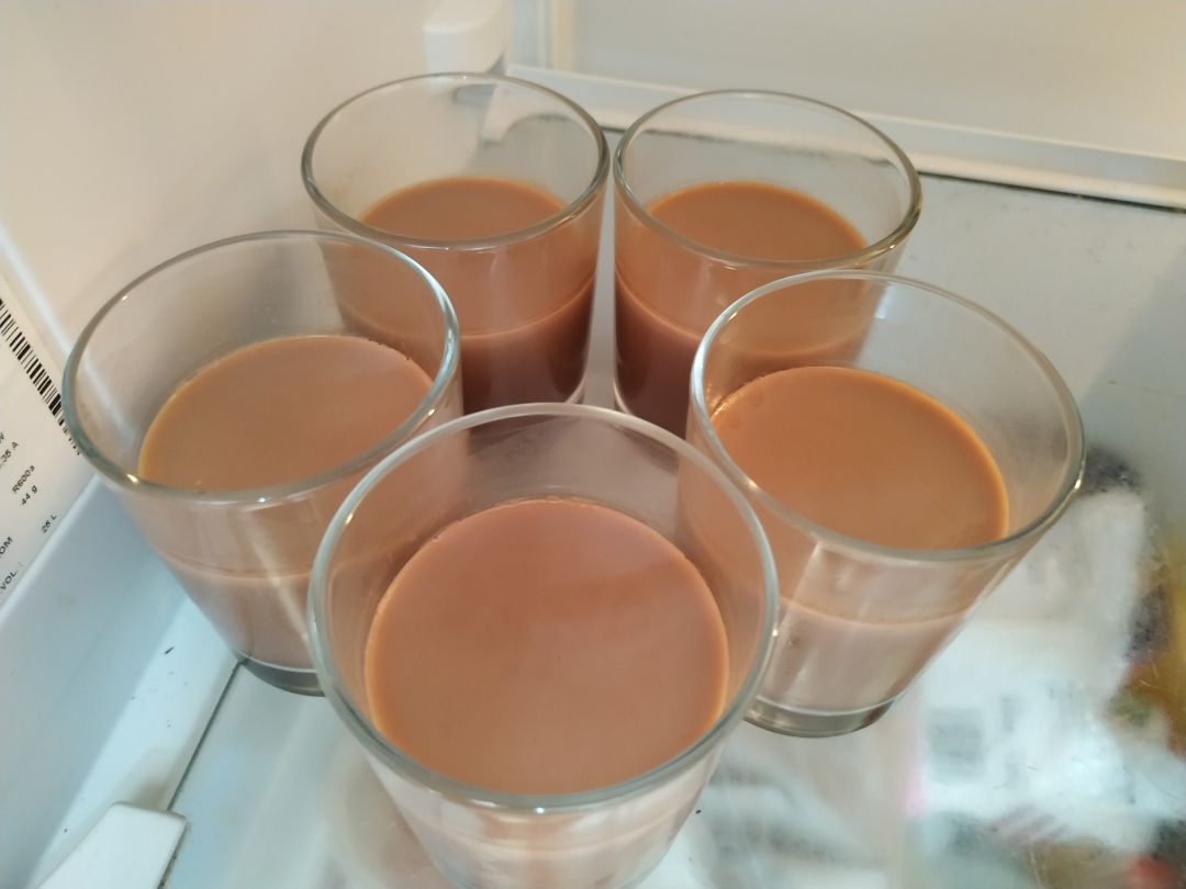 Flan de chocolate Flan de chocolate