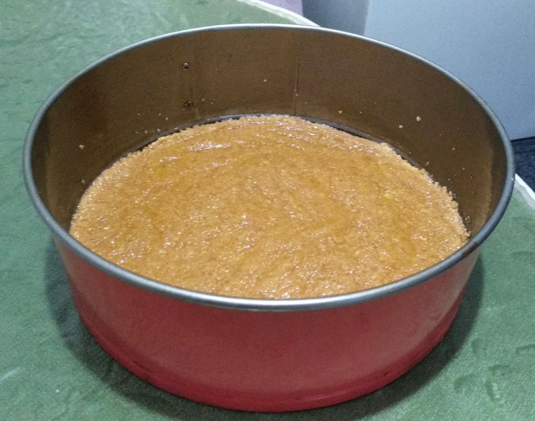 Pastel de calabaza con chocolate 🎃🥧 Paso 1 Pastel de calabaza con chocolate 🎃🥧 Paso 1