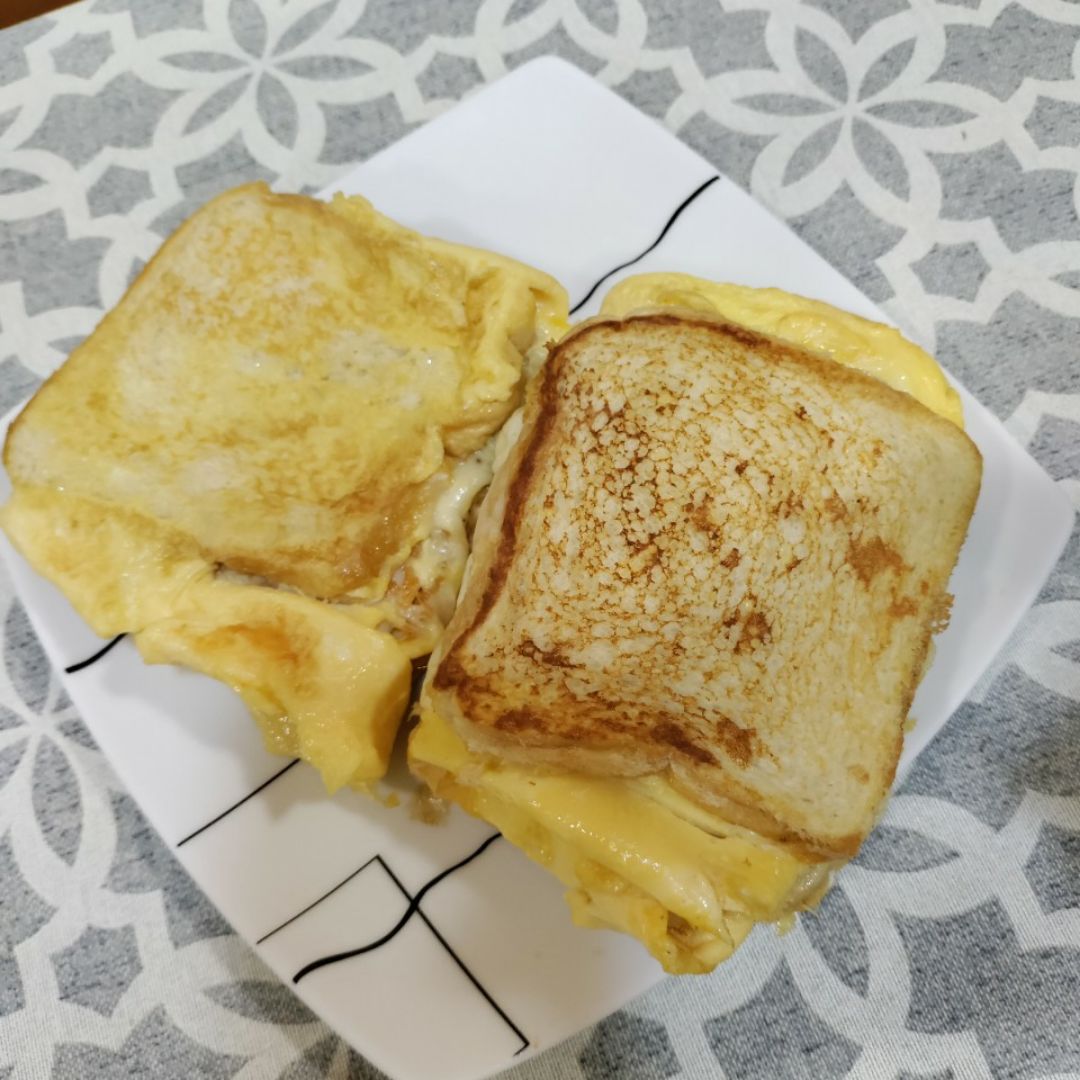 Sándwich de tortilla al gusto que quiera. Paso 4 Sándwich de tortilla al gusto que quiera. Paso 4
