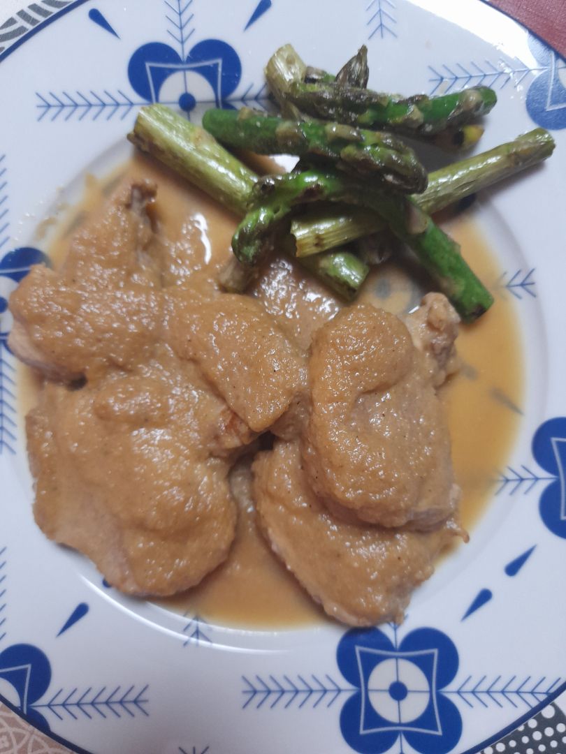 Solomillo a la mostaza