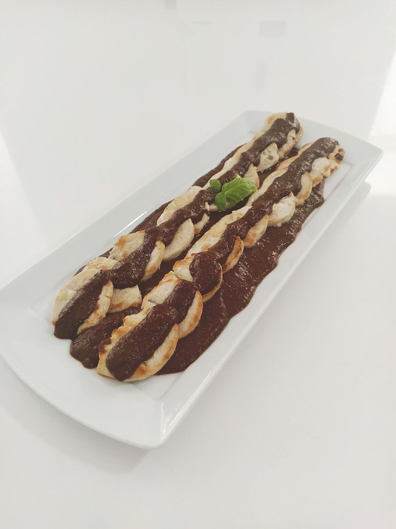 Solomillo de pavo al chocolate 🍫 Solomillo de pavo al chocolate 🍫