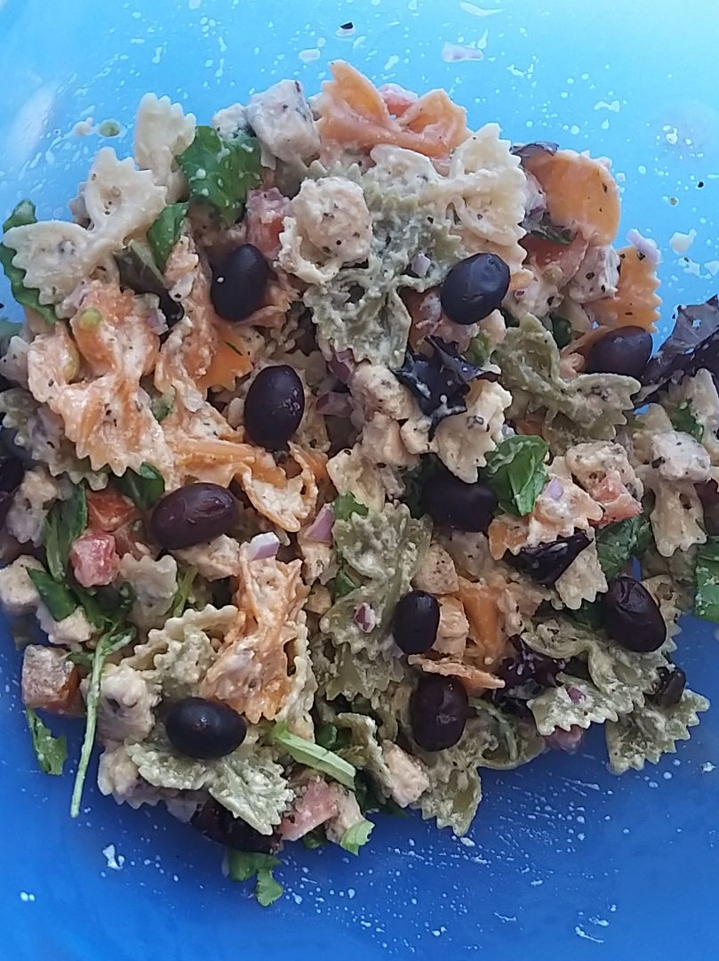 Ensalada de pasta y pollo Ensalada de pasta y pollo