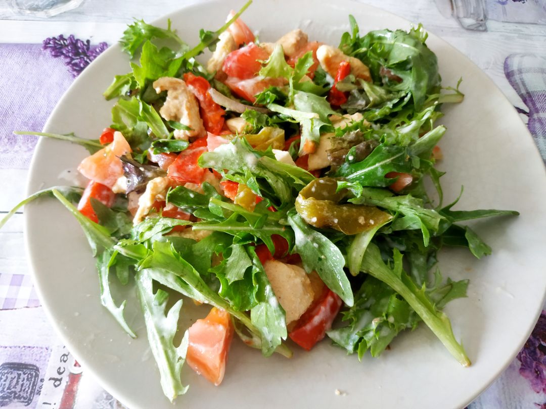 Ensalada estilo César Ensalada estilo César