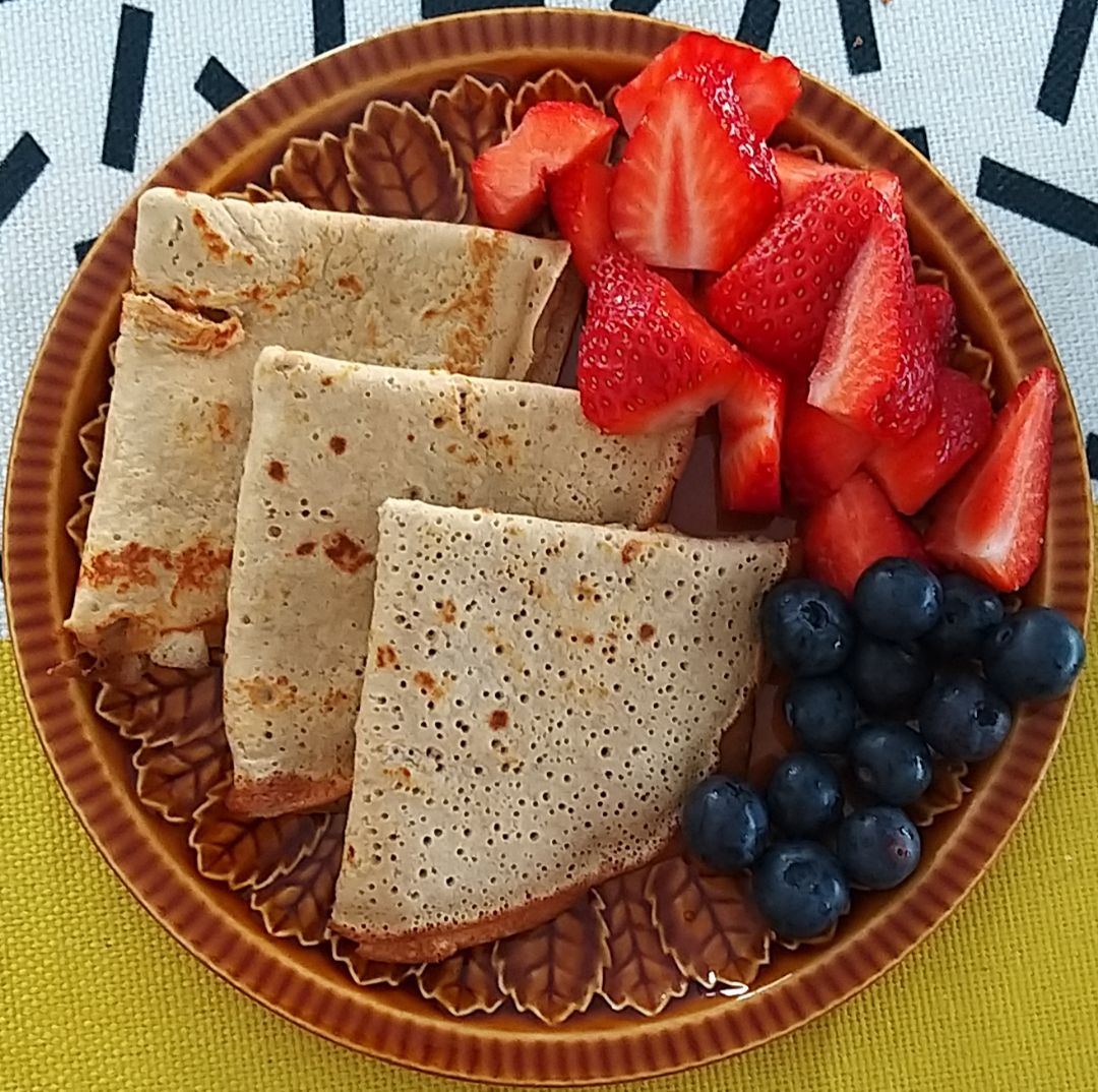 Crepes de avena