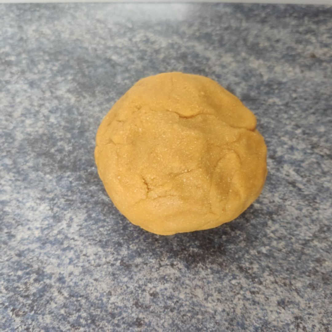 Masa de empanadillas con harina de garbanzo  Paso 1