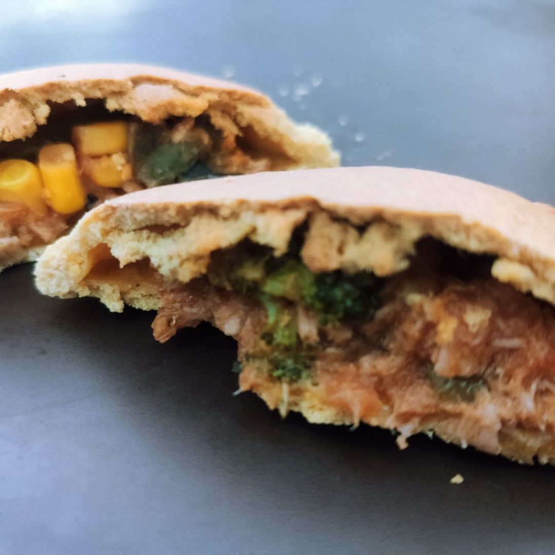 Masa de empanadillas con harina de garbanzo  Paso 5
