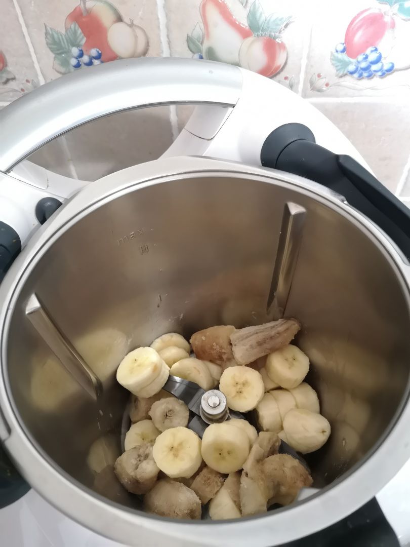 Mousse de plátano 🍌 y chocolate 🍫Step 0