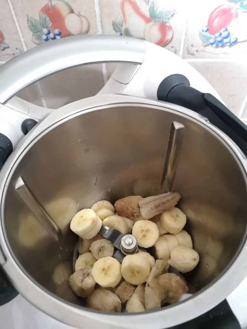 Mousse de plátano 🍌 y chocolate 🍫 Paso 0 Mousse de plátano 🍌 y chocolate 🍫 Paso 0