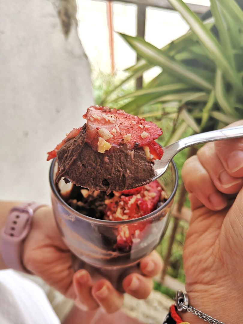 Mousse de plátano 🍌 y chocolate 🍫 Paso 3 Mousse de plátano 🍌 y chocolate 🍫 Paso 3