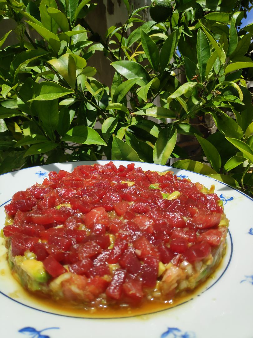 Gran tartar de atún rojo Gran tartar de atún rojo