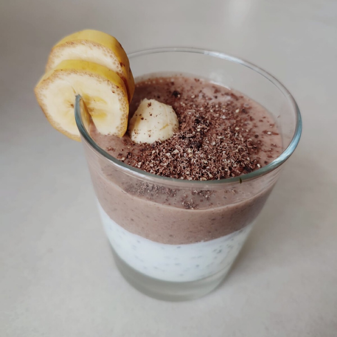 Pudding de chía y chocolate