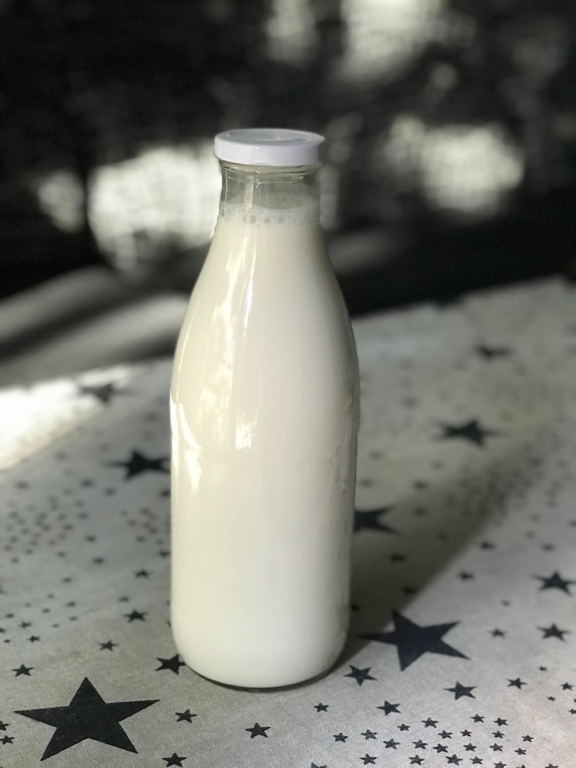 Leche de anacardos 