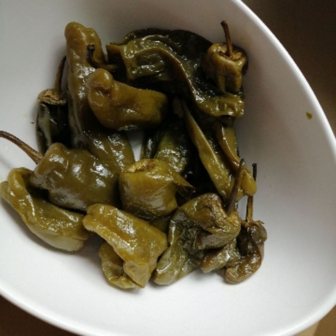Pimientos de padrón asados Pimientos de padrón asados