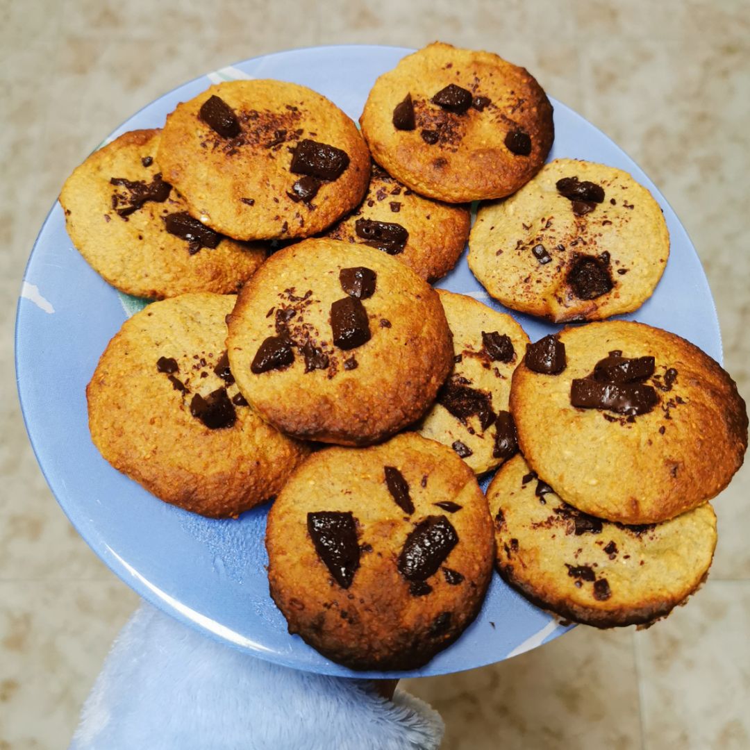 Galletas con pepitas de chocolate🍪