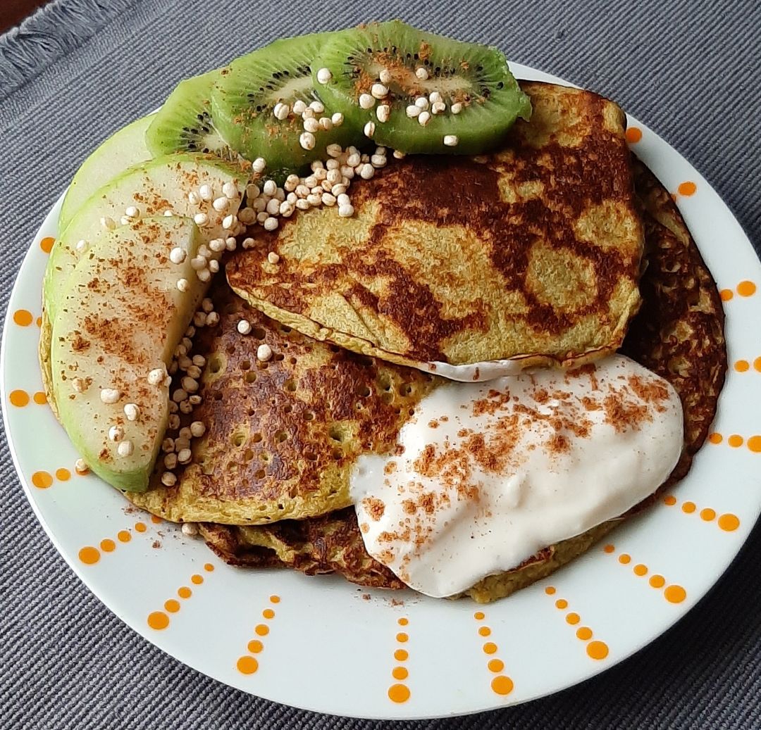 Tortitas de té matcha