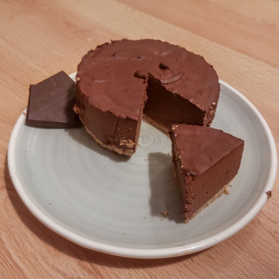 Tarta de chocolate negro Tarta de chocolate negro