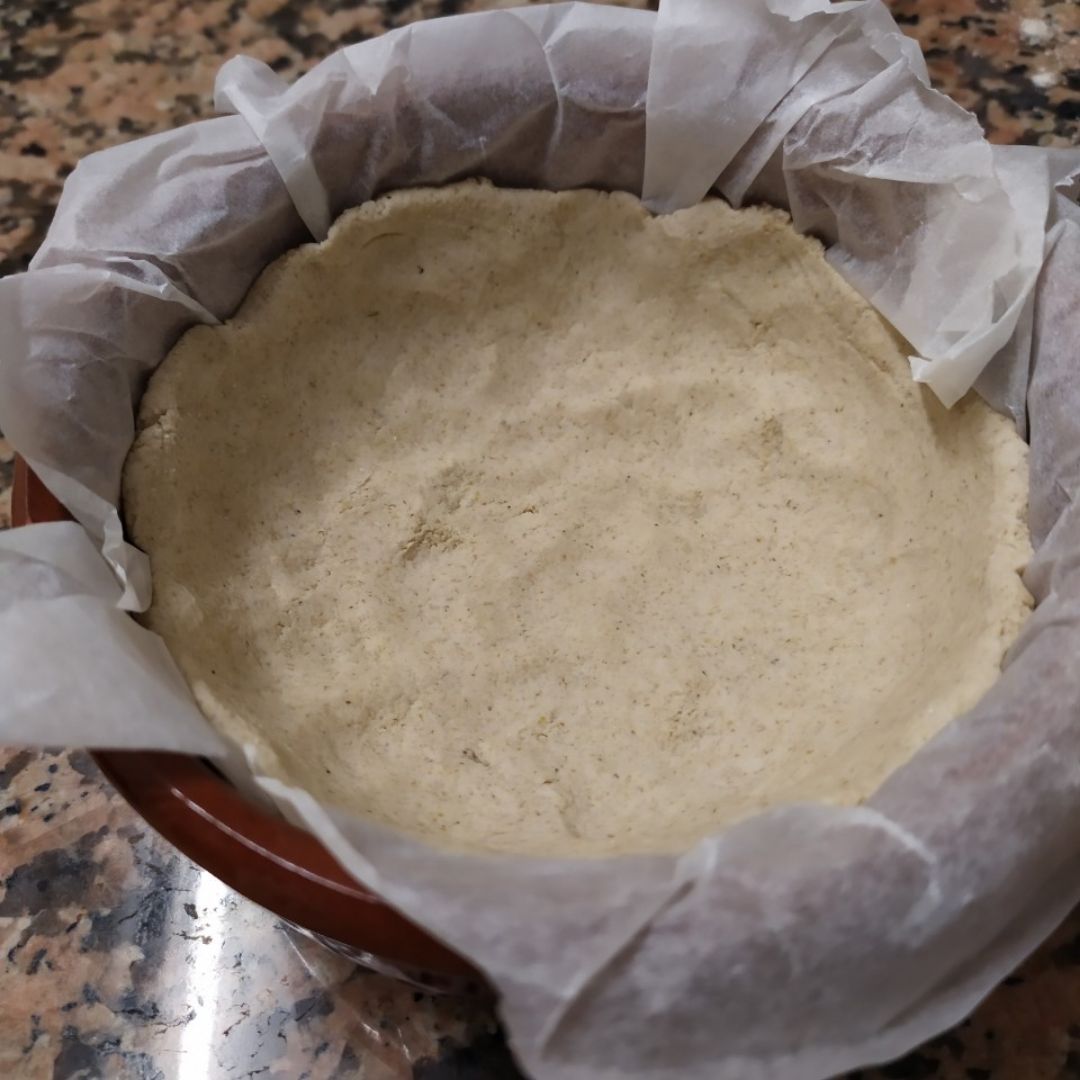 Tartaleta de crema pastelera y pera 🥧🍐 Paso 1 Tartaleta de crema pastelera y pera 🥧🍐 Paso 1