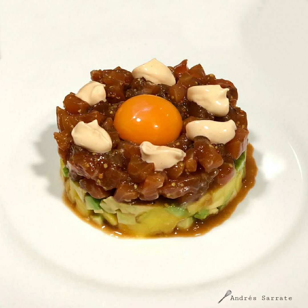 Tartar de Salmón y Mango Tartar de Salmón y Mango