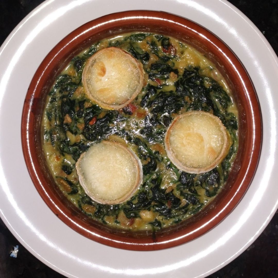 Espinacas a la crema Espinacas a la crema