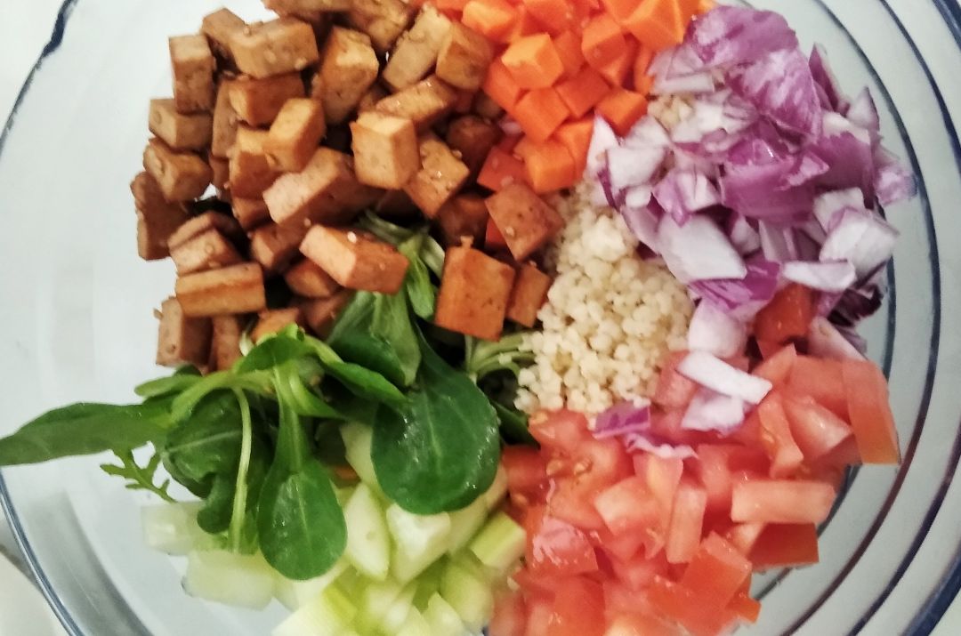 Poke vegano 🌈 Paso 5