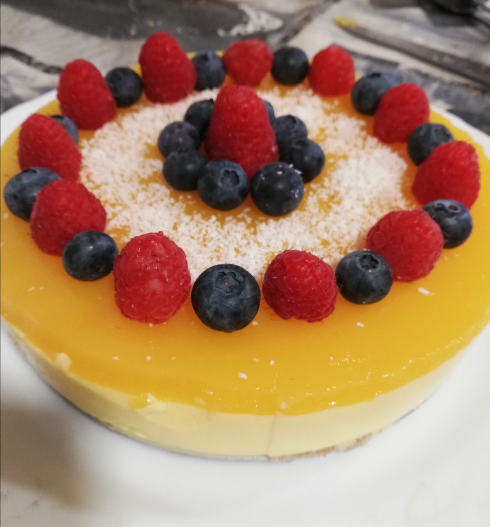 Tarta de mango 🥭