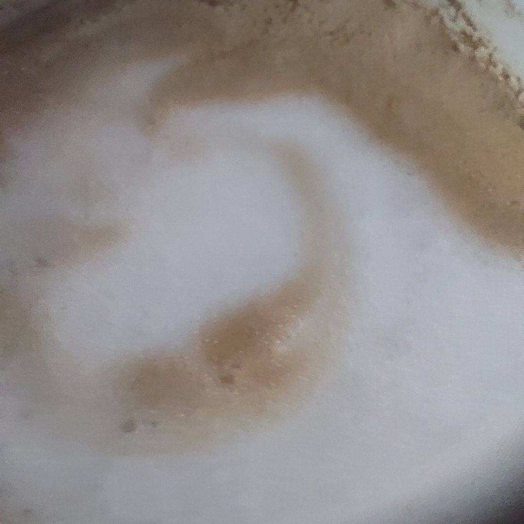 Café con leche desnatada