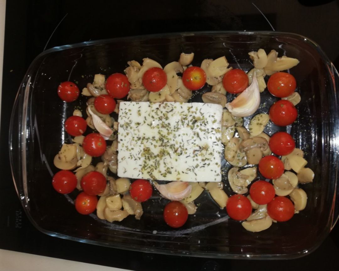 Pasta feta Paso 1 Pasta feta Paso 1