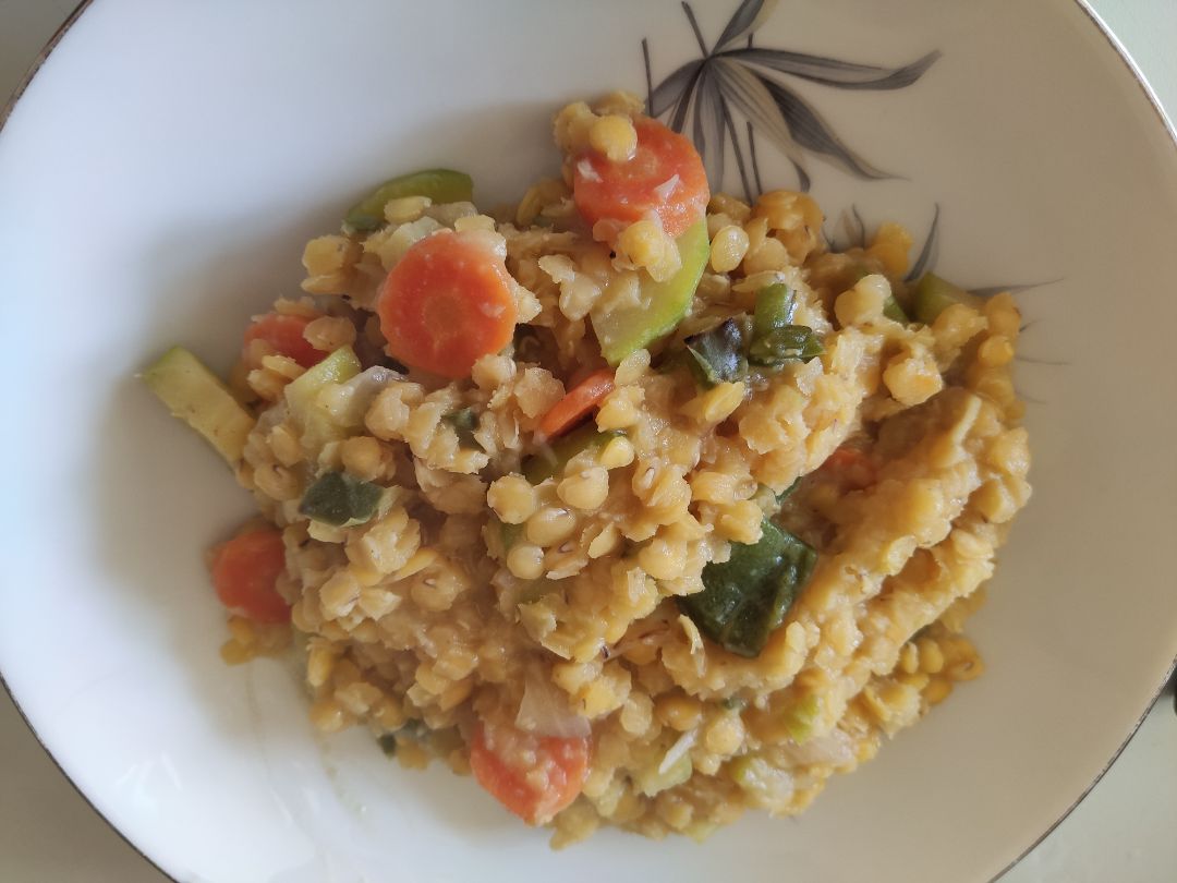 Lentejas con verduras fácil Lentejas con verduras fácil