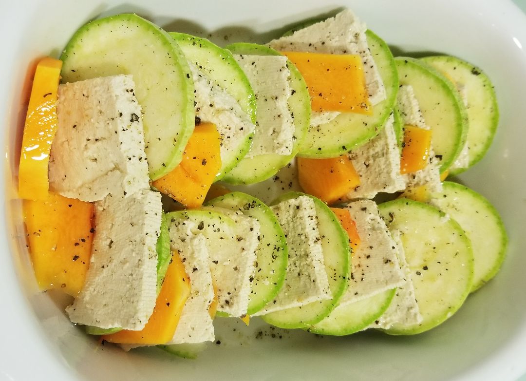 "Ratatouille" de tofu Paso 2 "Ratatouille" de tofu Paso 2