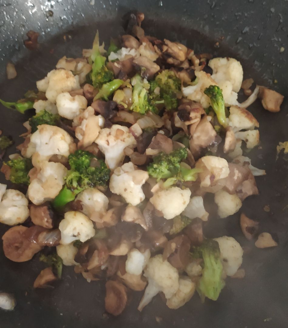 Verduras con huevo a la plancha Paso 1 Verduras con huevo a la plancha Paso 1