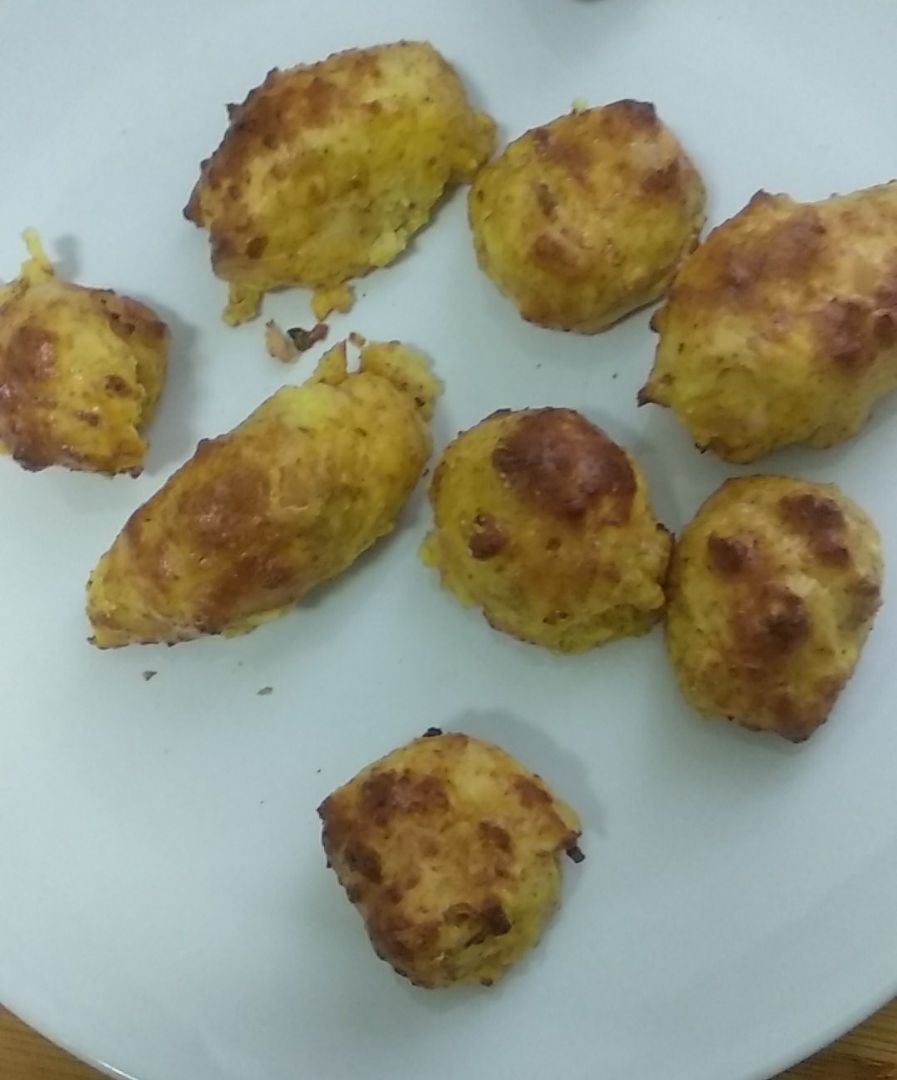 Croquetas de patata. Croquetas de patata.