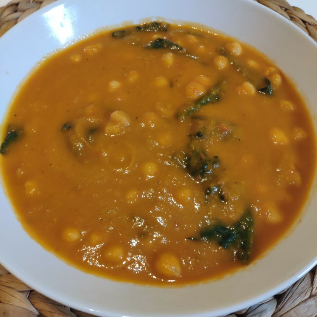 Guiso de garbanzos Paso 4 Guiso de garbanzos Paso 4
