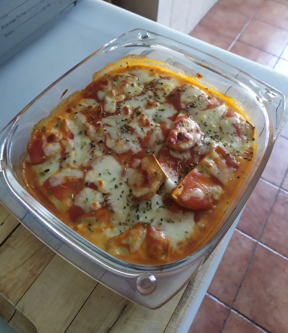 Berenjenas gratinadas Berenjenas gratinadas