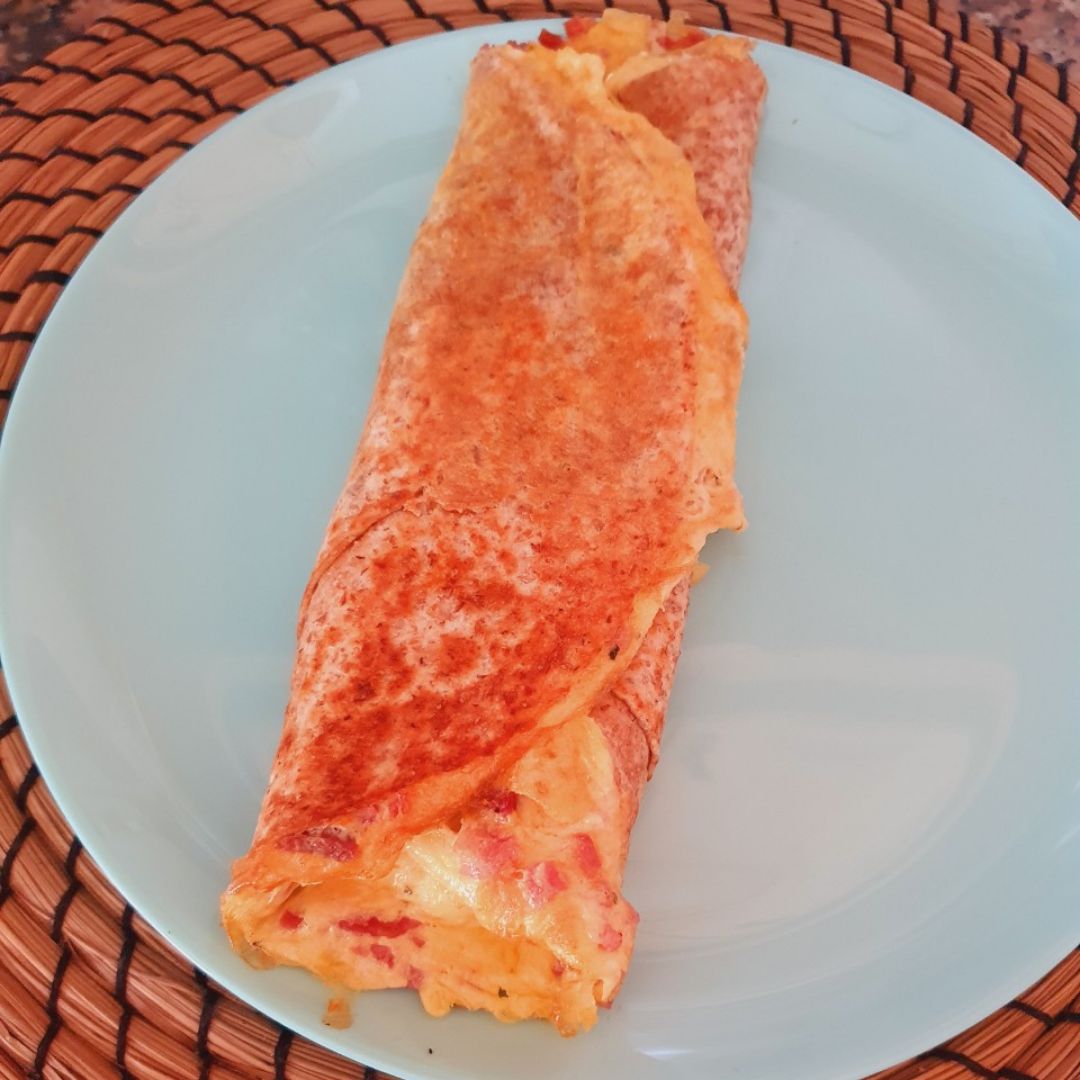 Maxi faji-tortilla Jamón Serrano y Queso Maxi faji-tortilla Jamón Serrano y Queso