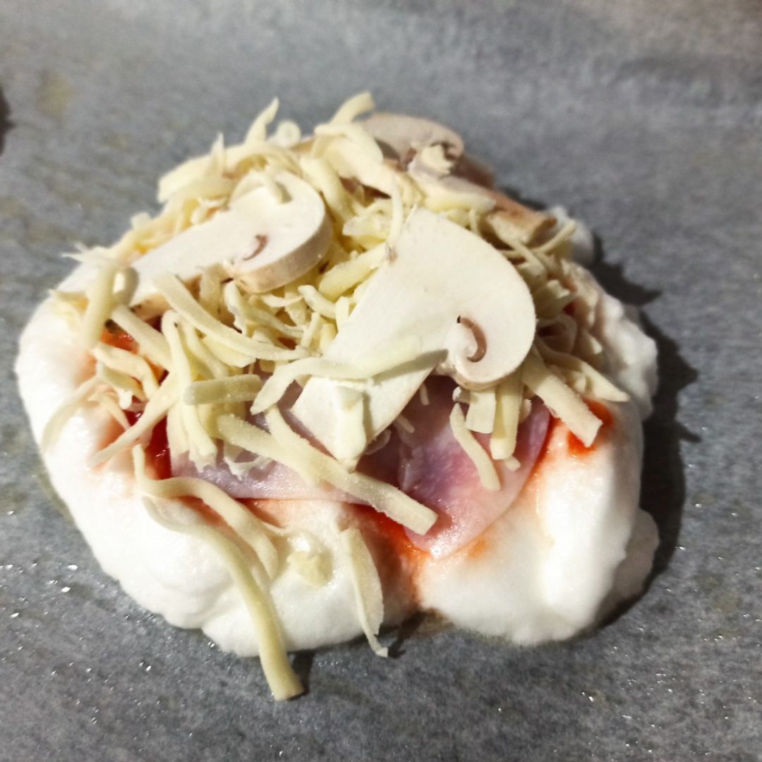 Mini pizza nube ☁️🍕 Paso 2