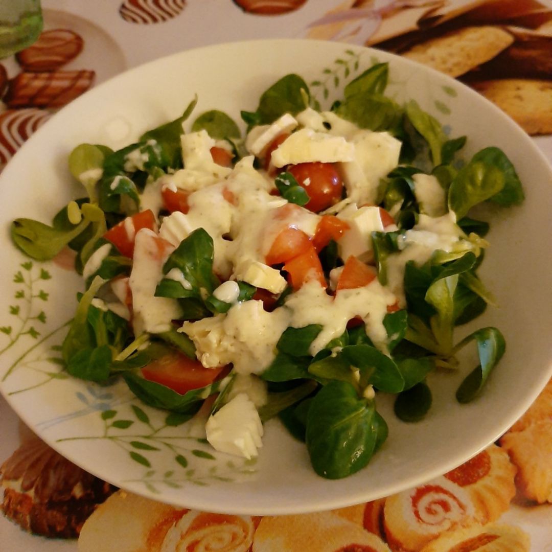 Ensalada de canonigos Ensalada de canonigos