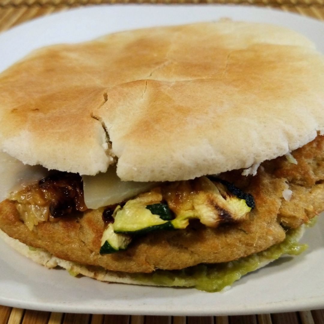 Hamburguesa de atún 